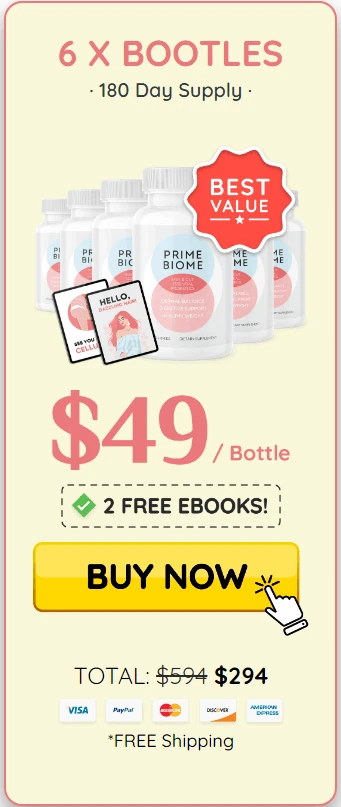 primebiome USA official website